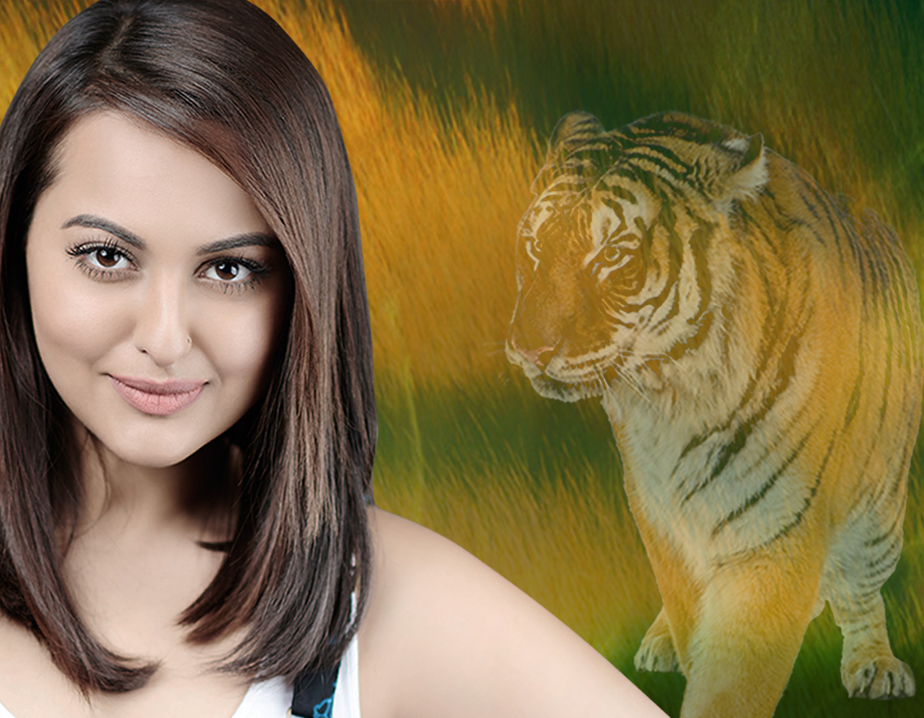 Sonakshi Sinha Is The Face Of Animal Planet's 2016 Tiger Campaign - India's  Endangered