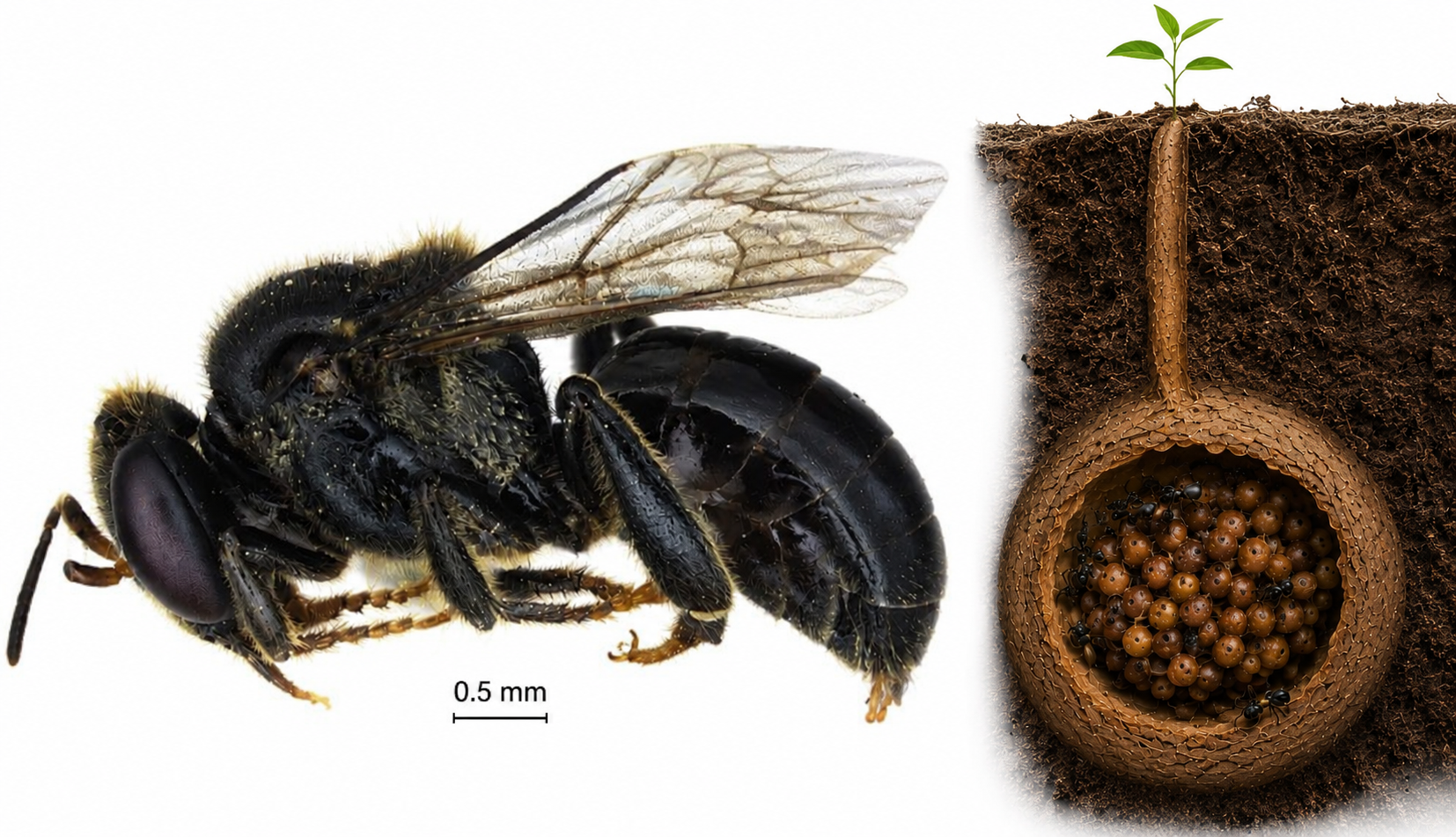 Tetragonula nagalandensis, stingless bee Nagaland